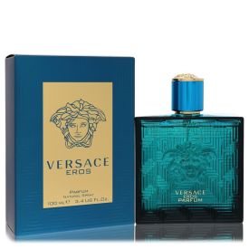 Versace eros by Versace 3.4 oz Parfum Spray for Men