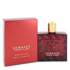 Versace eros flame by Versace 3.4 oz After Shave Lotion for Men