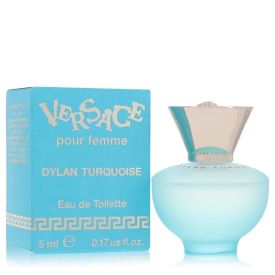 Versace pour femme dylan turquoise by Versace .17 oz Mini EDT for Women