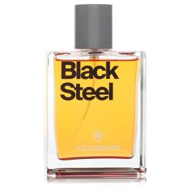 Victorinox black steel by Victorinox 3.4 oz Eau De Toilette Spray (Tester) for Men