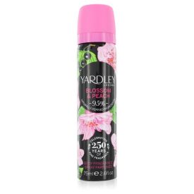 Yardley blossom & peach by Yardley london 2.6 oz Body Fragrance Spray for Women