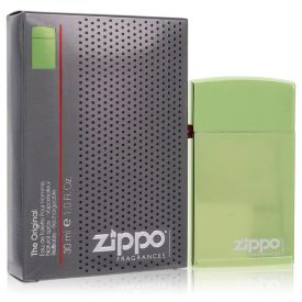 Zippo green by Zippo 1 oz Eau De Toilette Refillable Spray for Men