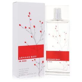 Armand basi in red by Armand basi 3.4 oz Eau De Toilette Spray for Women