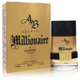 Spirit millionaire by Lomani 3.3 oz Eau De Toilette Spray for Men