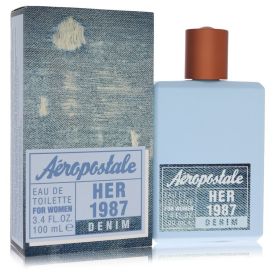 Aeropastale her 1987 denim by Aeropostale 3.4 oz Eau De Toilette Spray for Women