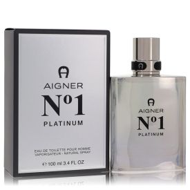 Aigner no. 1 platinum by Etienne aigner 3.4 oz Eau De Toilette Spray for Men