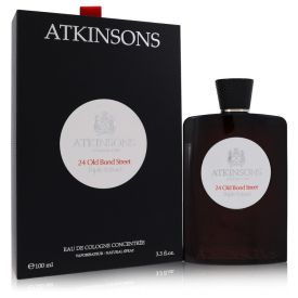 24 old bond street triple extract by Atkinsons 3.3 oz Eau De Cologne Concentree Spray for Men
