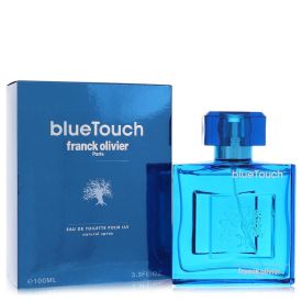 Blue touch by Franck olivier 3.4 oz Eau De Toilette Spray for Men