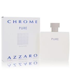 Chrome pure by Azzaro 3.4 oz Eau De Toilette Spray for Men