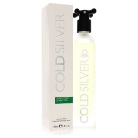 Cold silver by Benetton 3.3 oz Eau De Toilette Spray for Men