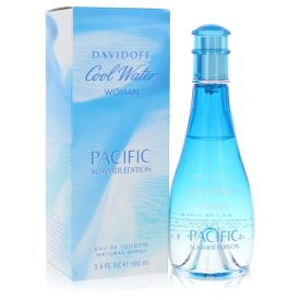 Cool water pacific summer by Davidoff 3.4 oz Eau De Toilette Spray for Women
