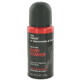Designer imposters raw power by Parfums de coeur 4 oz Body Spray for Men