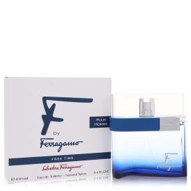 F free time by Salvatore ferragamo 3.4 oz Eau De Toilette Spray for Men