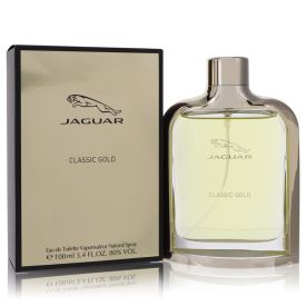 Jaguar classic gold by Jaguar 3.4 oz Eau De Toilette Spray for Men
