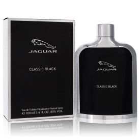 Jaguar classic black by Jaguar 3.4 oz Eau De Toilette Spray for Men