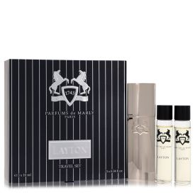Layton royal essence by Parfums de marly 3 x .34 oz Three Eau De Parfum Sprays Travel Set for Men
