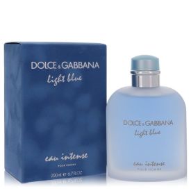 Light blue eau intense by Dolce & gabbana 6.7 oz Eau De Parfum Spray for Men