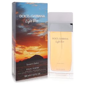 Light blue sunset in salina by Dolce & gabbana 3.4 oz Eau De Toilette Spray for Women