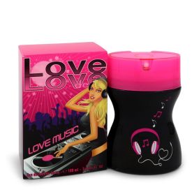 Love love music by Cofinluxe 3.4 oz Eau De Toilette Spray for Women