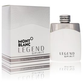 Montblanc legend spirit by Mont blanc 3.3 oz Eau De Toilette Spray for Men