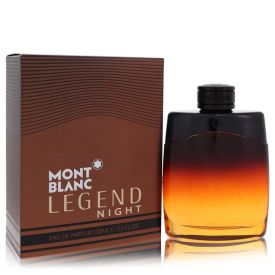 Montblanc legend night by Mont blanc 3.3 oz Eau De Parfum Spray for Men