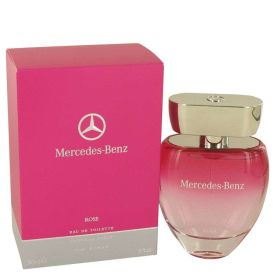 Mercedes benz rose by Mercedes benz 3 oz Eau De Toilette Spray for Women
