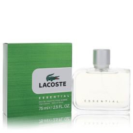Lacoste essential by Lacoste 2.5 oz Eau De Toilette Spray for Men