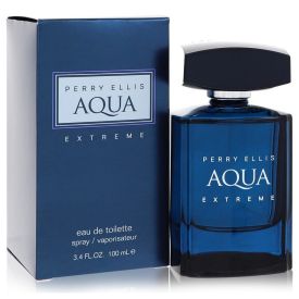 Perry ellis aqua extreme by Perry ellis 3.4 oz Eau De Toilette Spray for Men