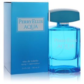 Perry ellis aqua by Perry ellis 3.4 oz Eau De Toilette Spray for Men