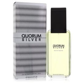 Quorum silver by Puig 3.4 oz Eau De Toilette Spray for Men