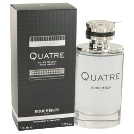 Quatre by Boucheron 3.4 oz Eau De Toilette Spray for Men