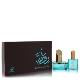 Riwayat el misk by Afnan 1.7 oz Eau De Parfum Spray + Free .67 oz Travel EDP Spray for Women