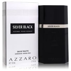 Silver black by Azzaro 1.7 oz Eau De Toilette Spray for Men