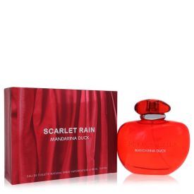 Scarlet rain by Mandarina duck 3.4 oz Eau De Toilette Spray for Women