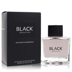 Seduction in black by Antonio banderas 3.4 oz Eau De Toilette Spray for Men