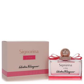 Signorina in fiore by Salvatore ferragamo 3.4 oz Eau De Toilette Spray for Women