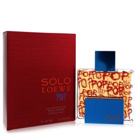 Solo loewe pop by Loewe 4.3 oz Eau De Toilette Spray for Men
