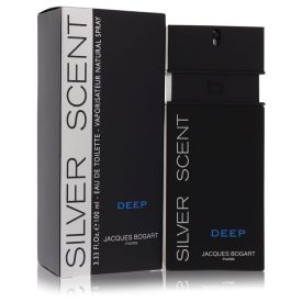 Silver scent deep by Jacques bogart 3.4 oz Eau De Toilette Spray for Men