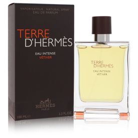 Terre d'hermes eau intense vetiver by Hermes 3.3 oz Eau De Parfum Spray for Men