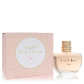 Ungaro fruit d'amour pink by Ungaro 3.4 oz Eau De Toilette Spray for Women