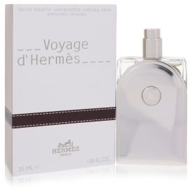 Voyage d'hermes by Hermes 1.18 oz Eau De Toilette Spray Refillable for Men