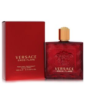 Versace eros flame by Versace 3.4 oz Deodorant Spray for Men