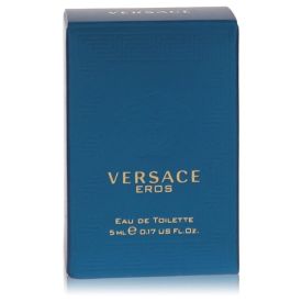 Versace eros by Versace .16 oz Mini EDT for Men
