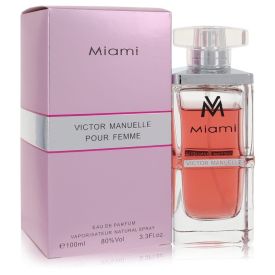 Victor manuelle miami by Victor manuelle 3.4 oz Eau De Parfum Spray for Women