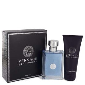 Versace pour homme by Versace -- Gift Set  3.4 oz Eau De Toilette Spray + 3.4 oz Shower Gel for Men