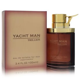 Yacht man trillion by Myrurgia 3.4 oz Eau De Toilette Spray for Men
