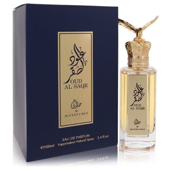 Oud Al Saqr Eau de Parfum Spray (Unisex) by My Perfumes - 3.4 oz